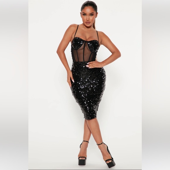 Fashion Nova Dresses & Skirts - Black dress, size S from Fashion Nova